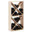Solid Wood Open Shelving Wine Bottle Rack-1302220628
