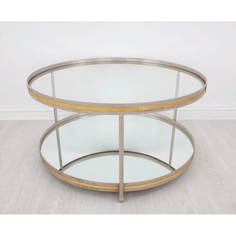 Tiffany Coffee Table, Champagne/Gold