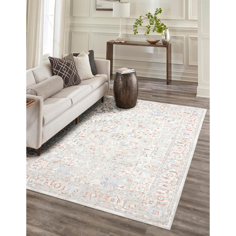 Mira Ivory Rug 5'0" x 8'0", Rectangle 5' x 8'