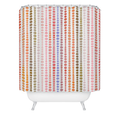 Polka Dots Shower Curtain