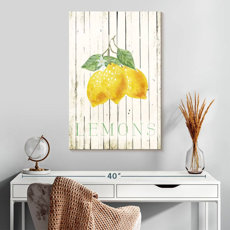 Citrons Yarlin, H 30 po x l 20 po