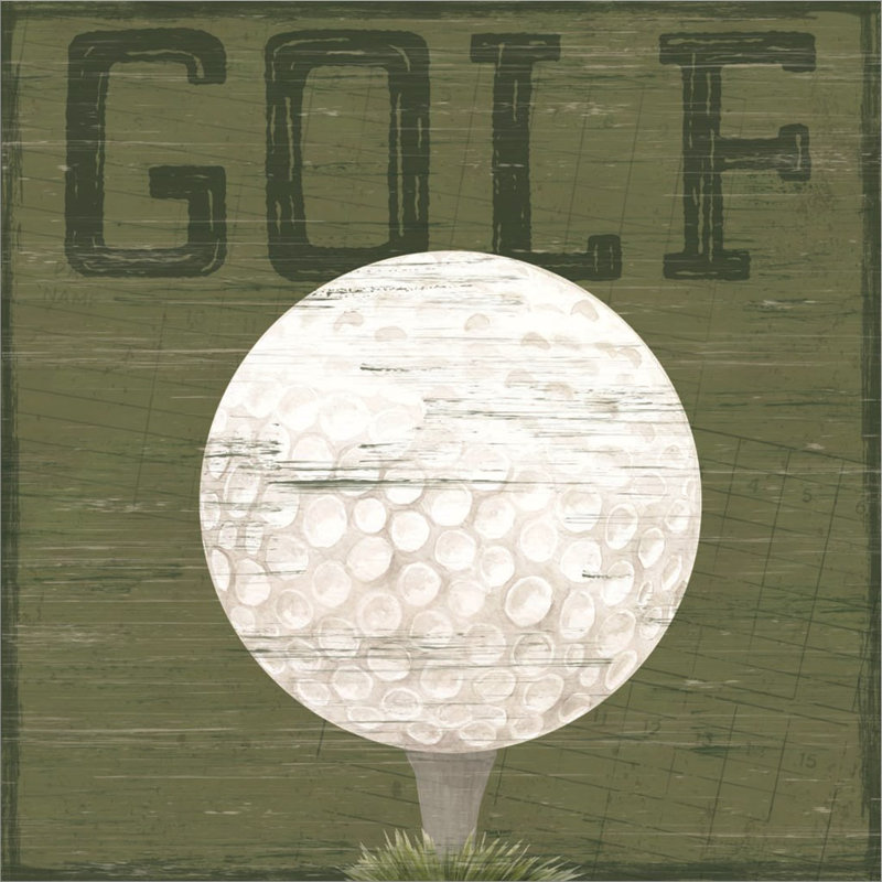 «Golf Days X-Golf» par Tara Reed - impression encadrée