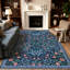 Tapis lavable à motif floral Kaldi-13670167-19868497