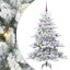 Artificial Hinged Christmas Tree with 150 LEDs 150 cm PVC-1951171119