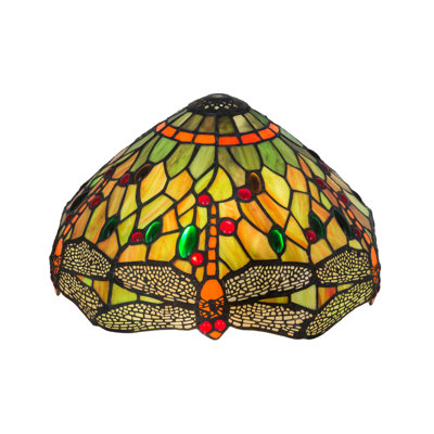 Meyda Tiffany & Stained Glass 7.25'' H Glass Empire Lamp Shade
