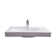 Barclay Twain 19'' White Vitreous China Rectangular Bathroom Sink with Overflow