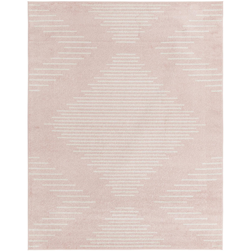 Striped Indoor Rug, Rectangle 7'10" x 10'