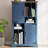 47" Farmhouse Bookshelf With Barn Doors-2012668014