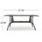 Outdoor Cast Aluminum Rectangular Dining Table