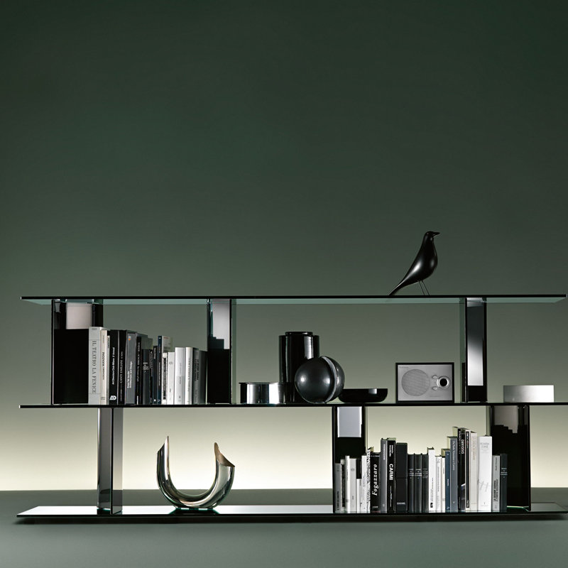 Keynsham 2 Piece Glass Accent Shelf