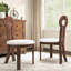 Chaise en bois massif rétro Vintage-222147625