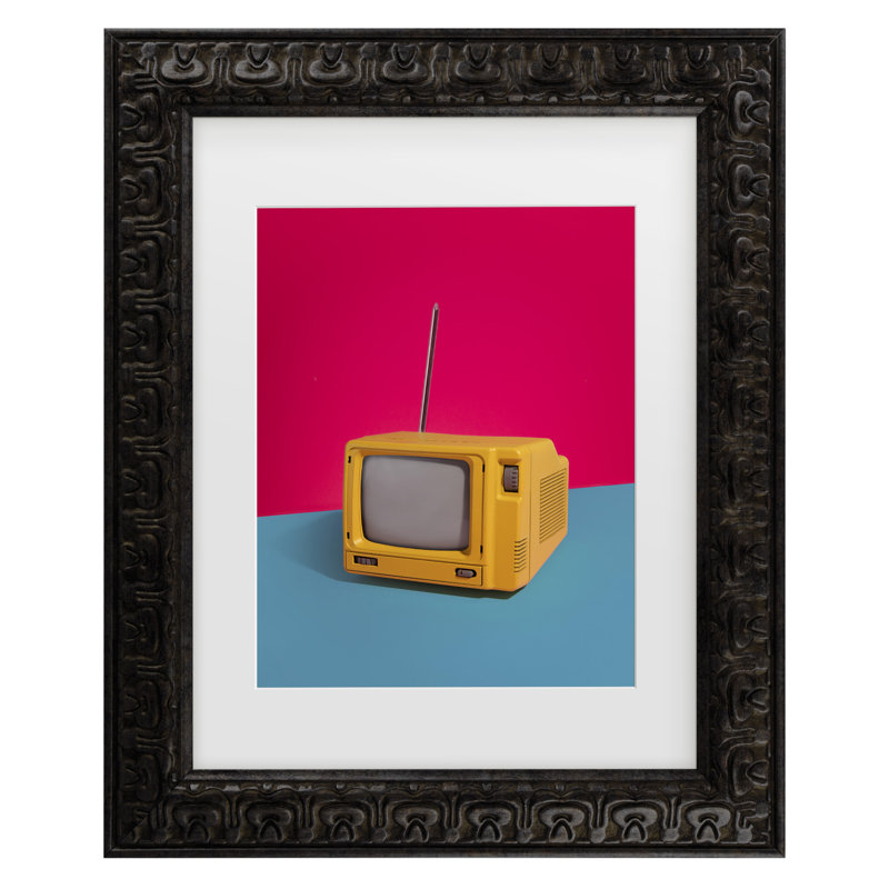 Julia Ramiro  Telly Matted Framed Art, 14.5" H x 17.5" W