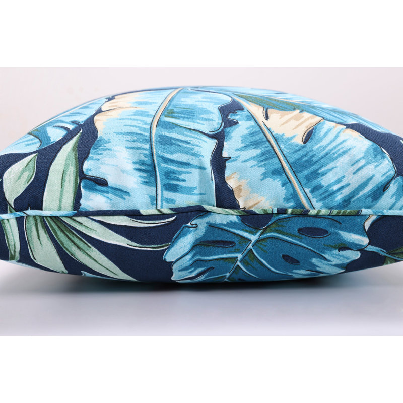 Floral Outdoor Throw Pillow