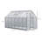 Walk-In Heavy Duty Greenhouse 12.3' W X 6.2' D X 6.5' H Greenhouse With Aluminum Frame  For Winter-128848313-128848319