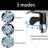 ‎2.5 GPM Shower Heads With Handheld Spray Combo,Rain Shower Head, Handheld Shower Head,With Hose-120077543