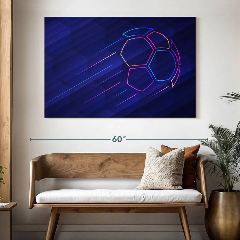 Swift neon soccer ball Sireci