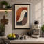 Curves and Angles Geometric - Wrapped Canvas-1938322251-1938322255