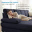 U-Shaped Linen Sectional Sofa with Double Chaise for Living Room-1130225058