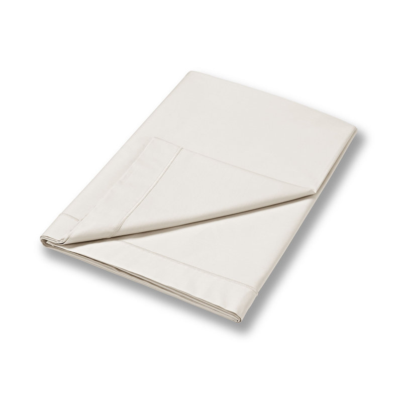 200 Thread Count 100% Cotton Flat Sheet, 275 x 275 cm, Neutral