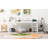 Full Size Wood Low Loft Bed With Flexible - And Stylish Bedroom Piece Climb White