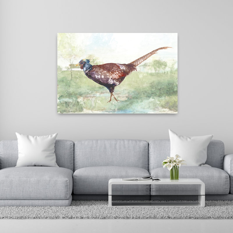 Art contemporain de la faune sauvage Woodland Wanderer 2, H 40 po x l 60 po