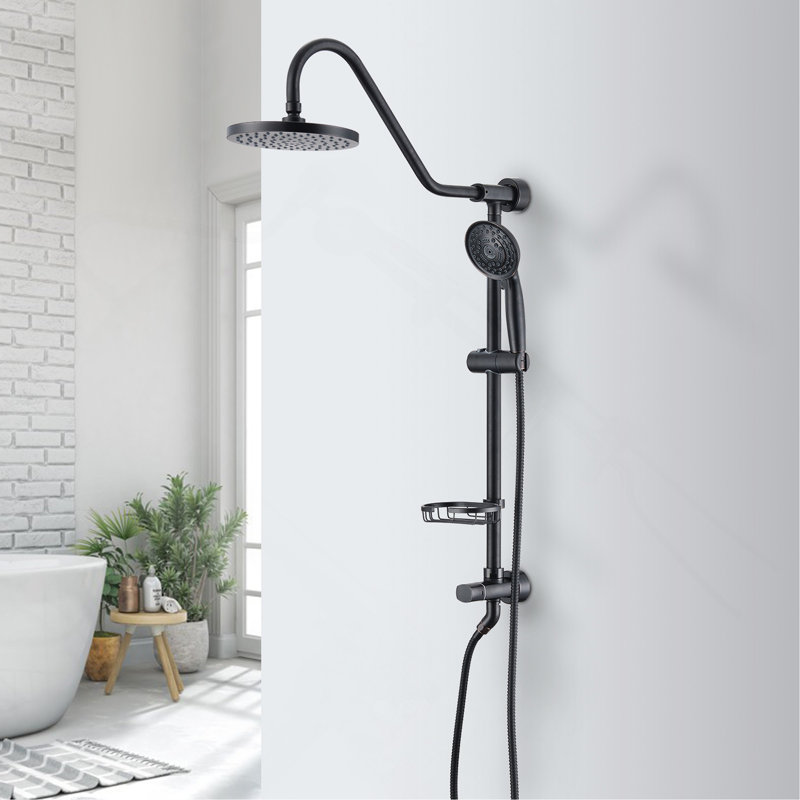 Pomme de douche avec système de douche à main