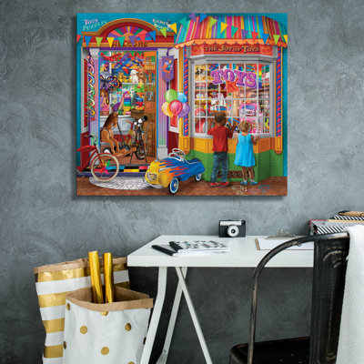 «Toy Store Wish» par Bigelow, illustrations sur toile