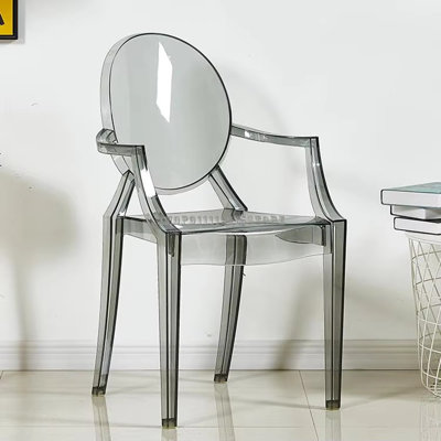 Drewett Acrylic Chair With Arm