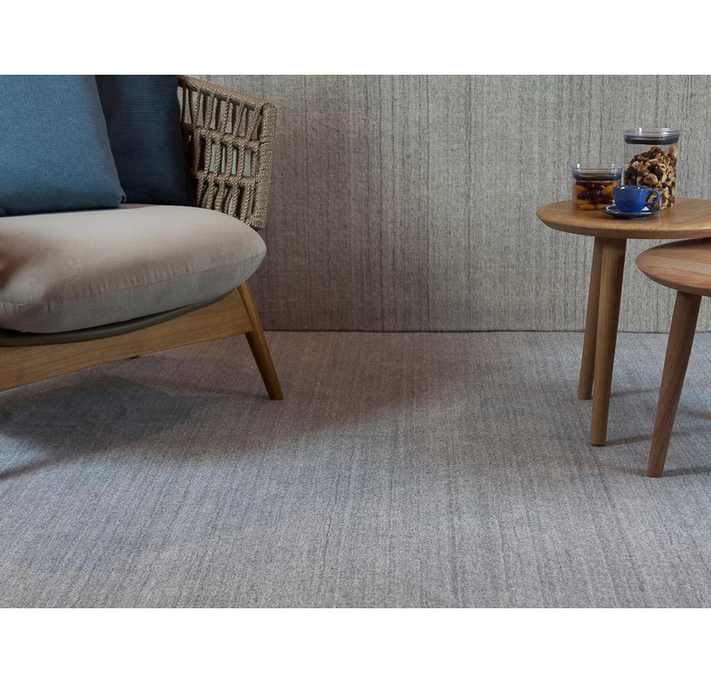 Puja Handmade Cotton Area Rug, Rectangle 5' x 8'