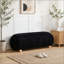 Banc de rangement en chenille 55,25 pouces avec pieds en bois d'hévéa-1453635270-1453635291