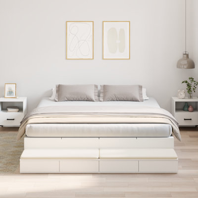 Vidaxl Storage Bed Frame