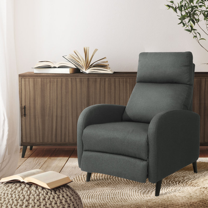 Oakdene 72cm Wide Standard Recliner, Grey