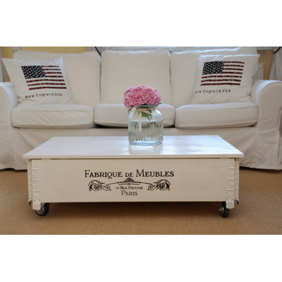 Andrea Solid Wood Coffee Table
