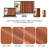 100% Blackout Curtains Linen Textured Solid Thermal Insulated Curtains & Drapes For Living Room Bedroom (50" Wide, Set Of 2)-550612724-558668437