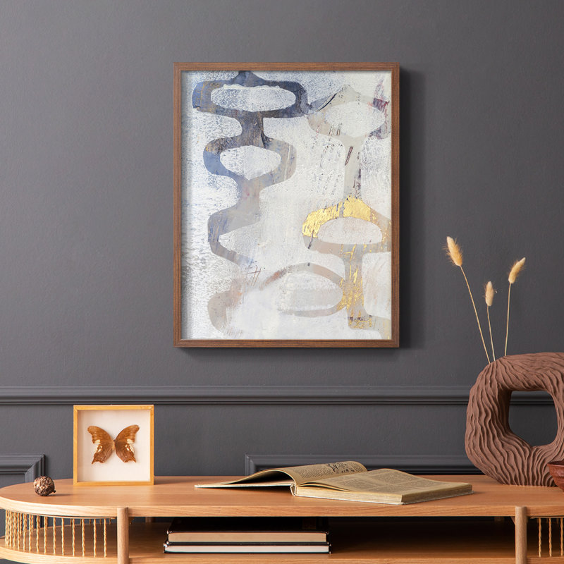 Linx I, reproduction encadrée - bois massif, Brun, H 14 po x l 11 po