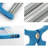 Portable Face Facial Hair Remover Threading Spring Epilator Handle Trimmer Roller Remover