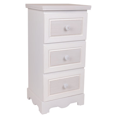 Prabhu 31cm W Manufactured Wood Bedside Table