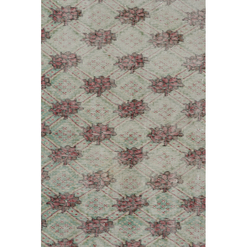 One-of-a-Kind Rectangle 5’4”x8’ Hand Knotted Area Rug