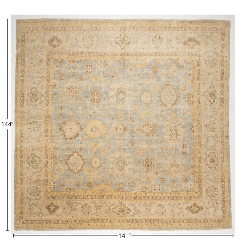 Rectangle 11'9'' X 12' Area Rug