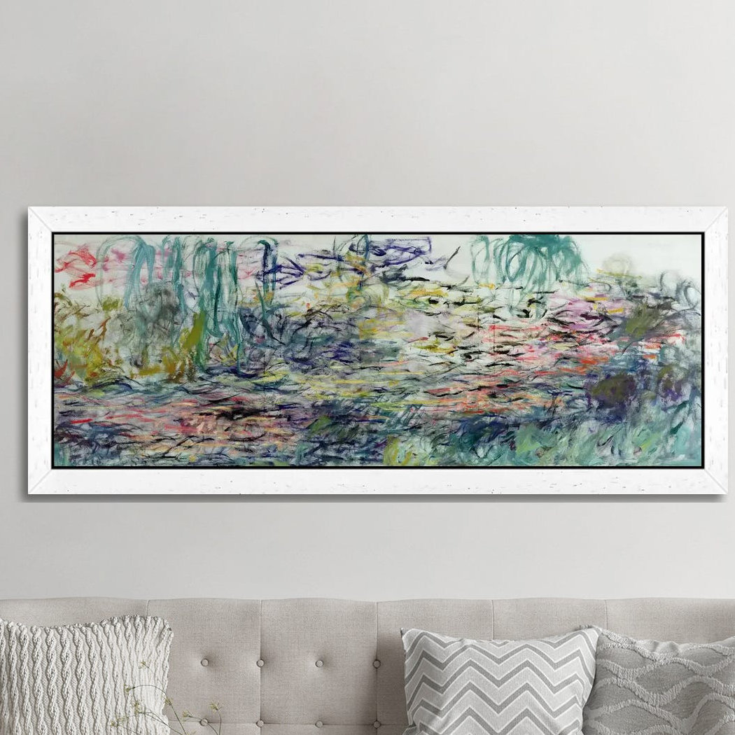 Waterlilies, 1917-19 by Claude Monet - Panoramic Painting Print on Canvas