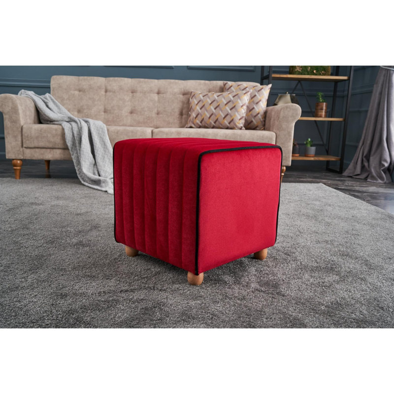 Pouf, Rouge