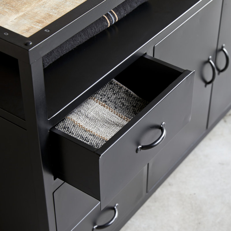160cm Solid Wood Sideboard