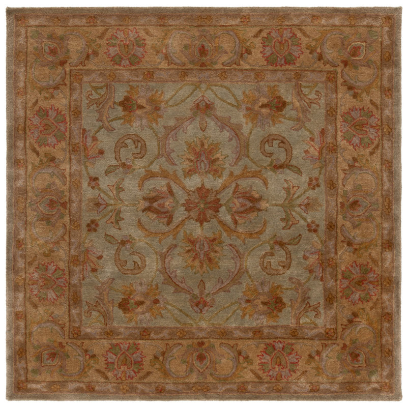 Taylor Hand Tufted Wool Oriental Rug, Square 6'