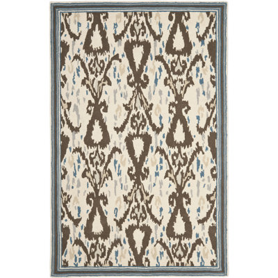 Martha Stewart Hand Tufted Wool Ikat Rug