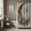 Rideau de douche standard 1 pièce Dreamy Orb-676611001