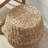 Charton Seagrass Woven Pouf