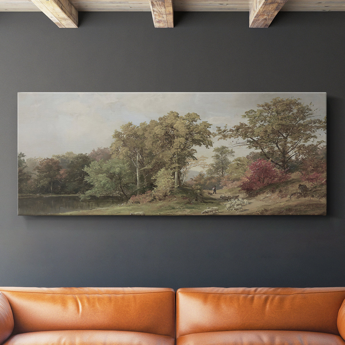 Winston Porter Landscape Series-CDLIV- Gallery Wrapped Canvas -Ready to ...