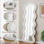Miroir blanc crème