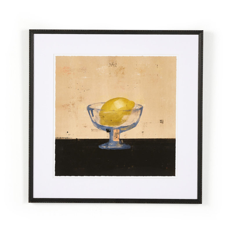 Lemon Cup by Coup D'Esprit, 32'' H x 32'' W