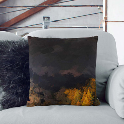 Abstract Square Throw Cushion